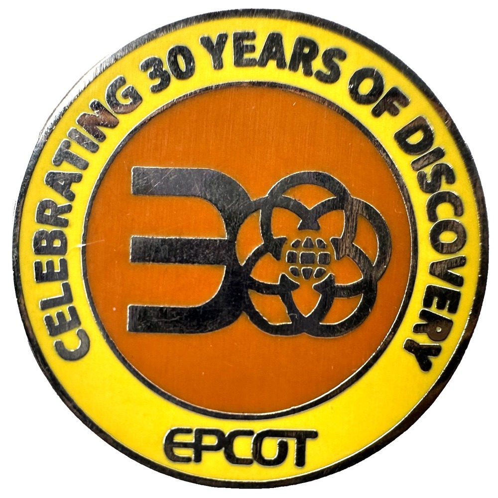 Disney Pin Celebrating 30‎ Years of Discovery EPCOT Hidden Mickey 2012 PP 92955